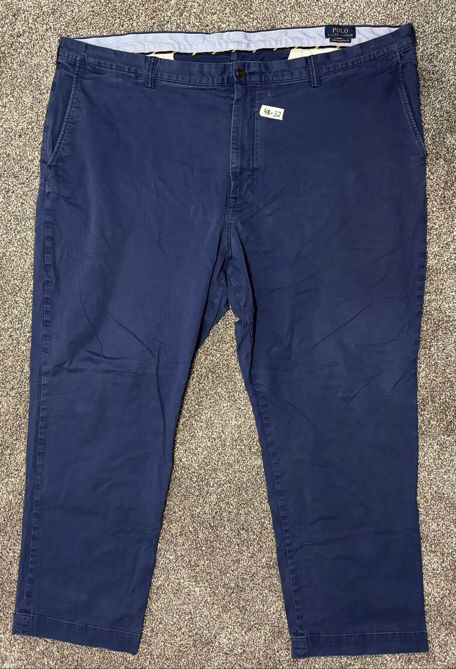 Polo Ralph Lauren The Polo Chino Stretch Classic Fit Navy Men’s Pants 48x32